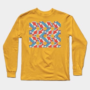 Goldfish Pattern Long Sleeve T-Shirt